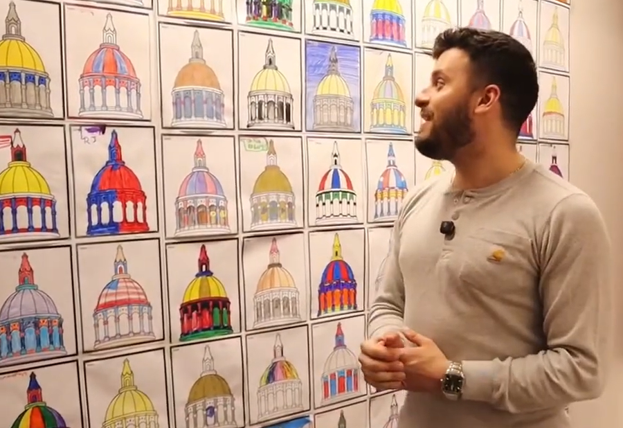 WATCH: Torrington Intermediate School's America 250 Art 